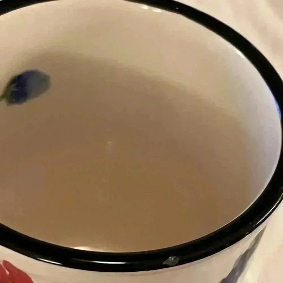 Pfaltzgraff Scarlett Coffee Mug  Poppies And‎ Lavendar - Picture 4 of 9